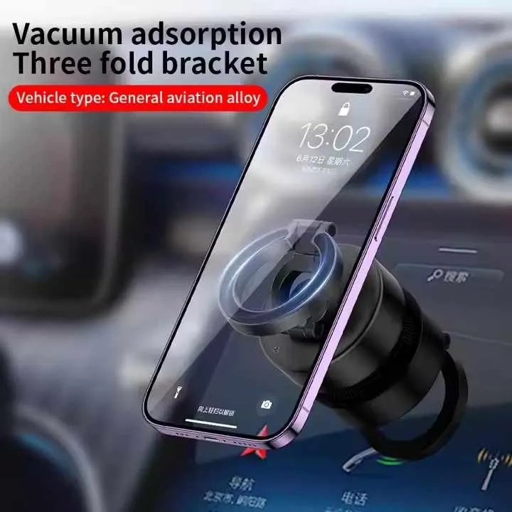 منتج جديد ، هاتف محمول ، شفط مغناطيسي قوي . New product, mobile phone, strong magnetic suction,