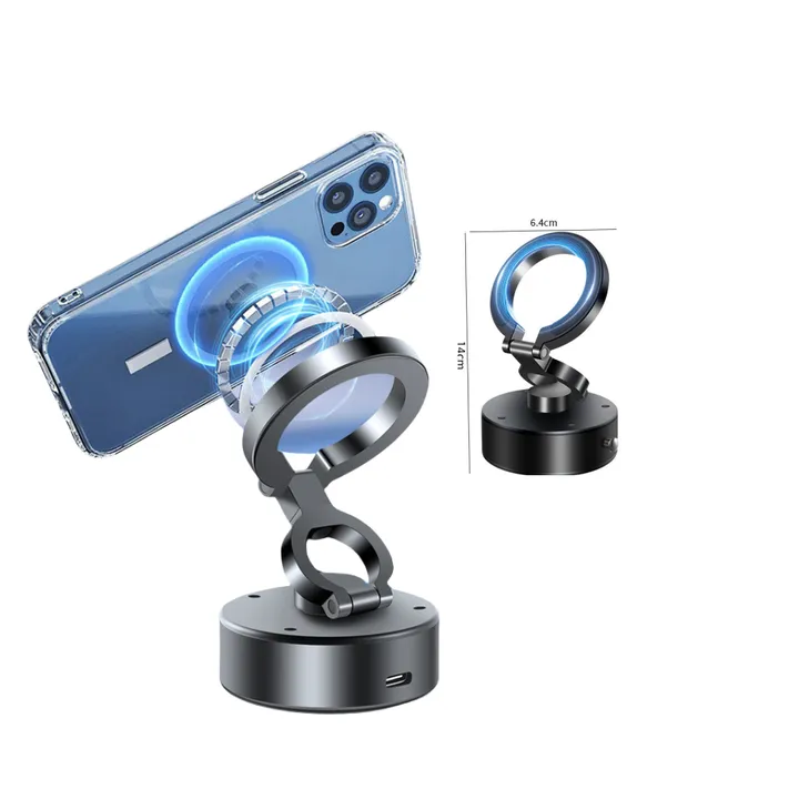 منتج جديد ، هاتف محمول ، شفط مغناطيسي قوي . New product, mobile phone, strong magnetic suction,