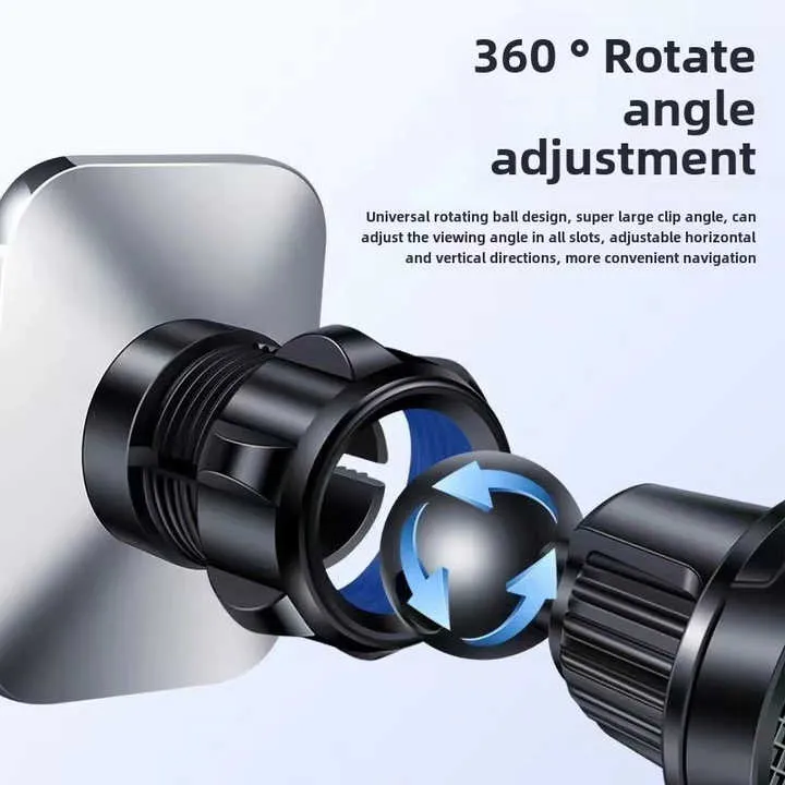 هاتف سيارة مغناطيسي للغاية مثبت بحامل سيارة  . Ultra-thin Magnetic Car Phone Mount Holder Magnetic