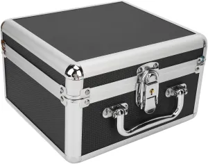 2.5In Hard Drive Storage Box, 20 Bays Hard Drive Case Double Convenient Handle Hard Drive Case with Security Lock for Home Office