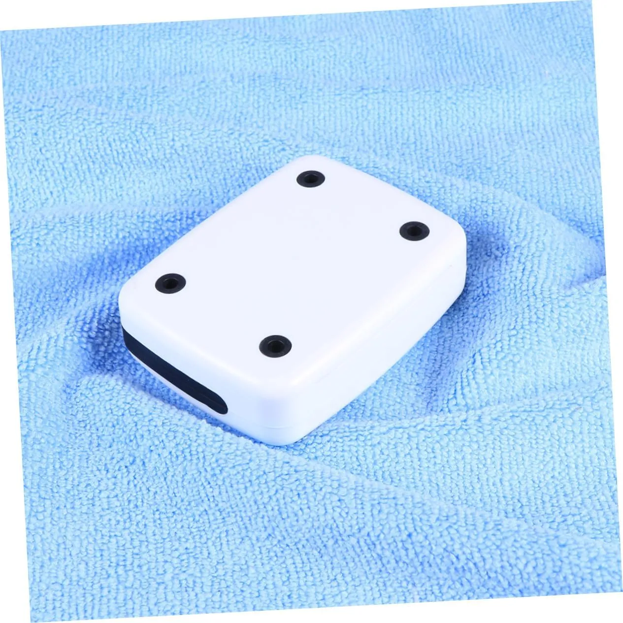 2pcs Holder Convenient Case Storage Boxes Earphone Carrying Case Earphone Protective Case Storaging Case Carry Case for White FRCOLOR