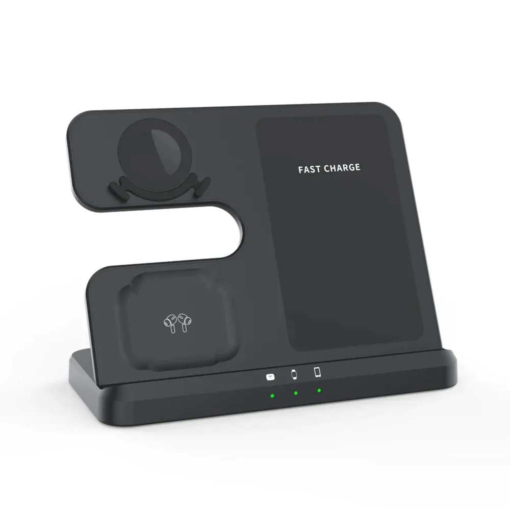 30w 3 in 1 Wireless Qi Fast Charging Dock Station for Samsung S22 S21 S20 Ultra Galaxy Watch 5 4 3 Active 2/1 Buds