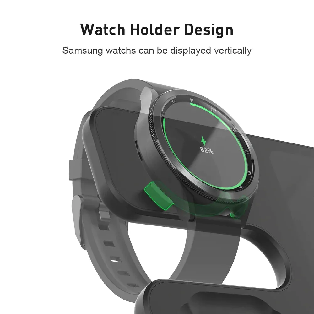 30w 3 in 1 Wireless Qi Fast Charging Dock Station for Samsung S22 S21 S20 Ultra Galaxy Watch 5 4 3 Active 2/1 Buds