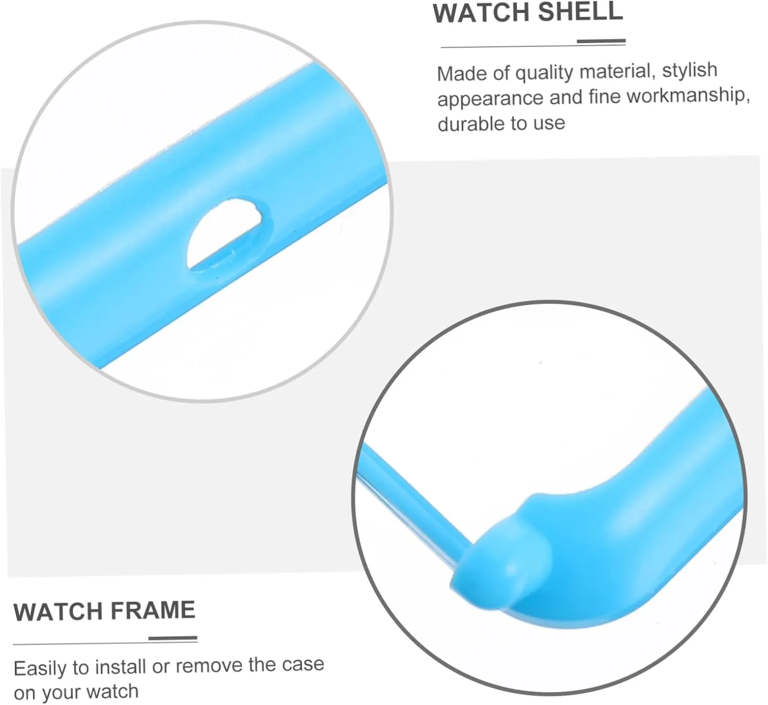 3pcs Protective Case Protective Cover Protector Shell Protective Frame Cover Case for Case Cover Watches Shock-Proof Watch Cover Smartwatch Cover S Case Case Accessories TPU