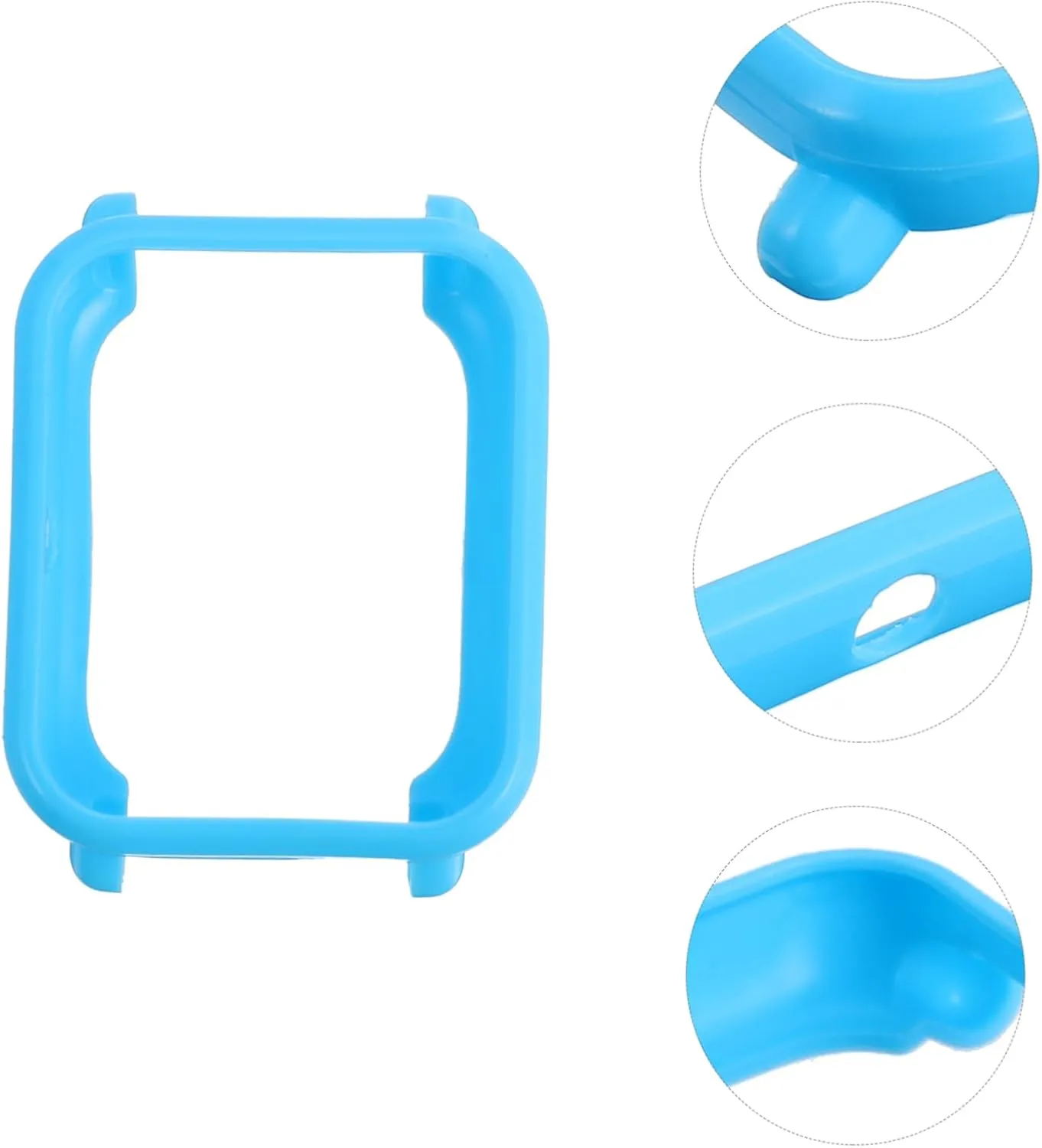 3pcs Protective Case Protective Cover Protector Shell Protective Frame Cover Case for Case Cover Watches Shock-Proof Watch Cover Smartwatch Cover S Case Case Accessories TPU