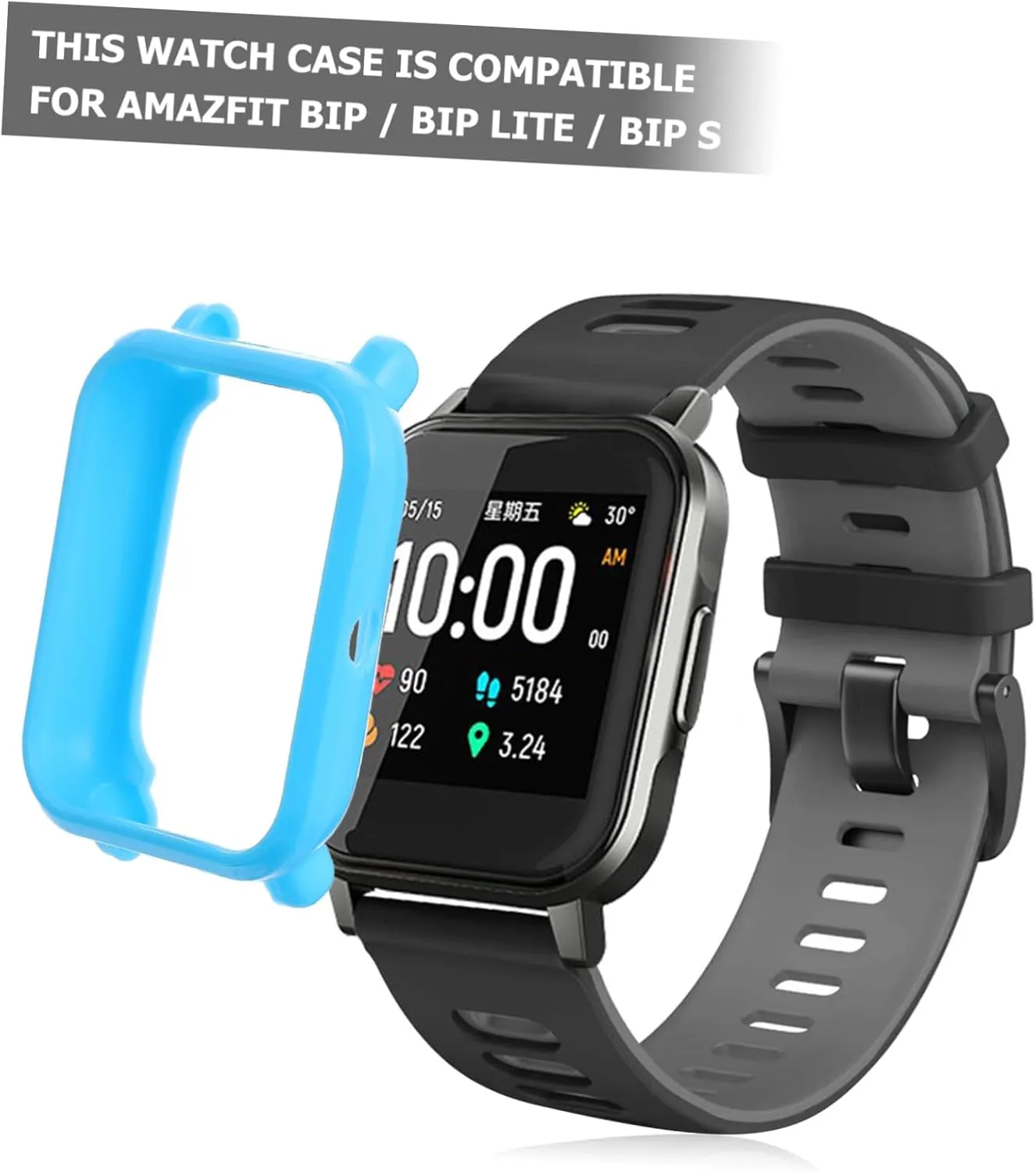 3pcs Protective Case Protective Cover Protector Shell Protective Frame Cover Case for Case Cover Watches Shock-Proof Watch Cover Smartwatch Cover S Case Case Accessories TPU