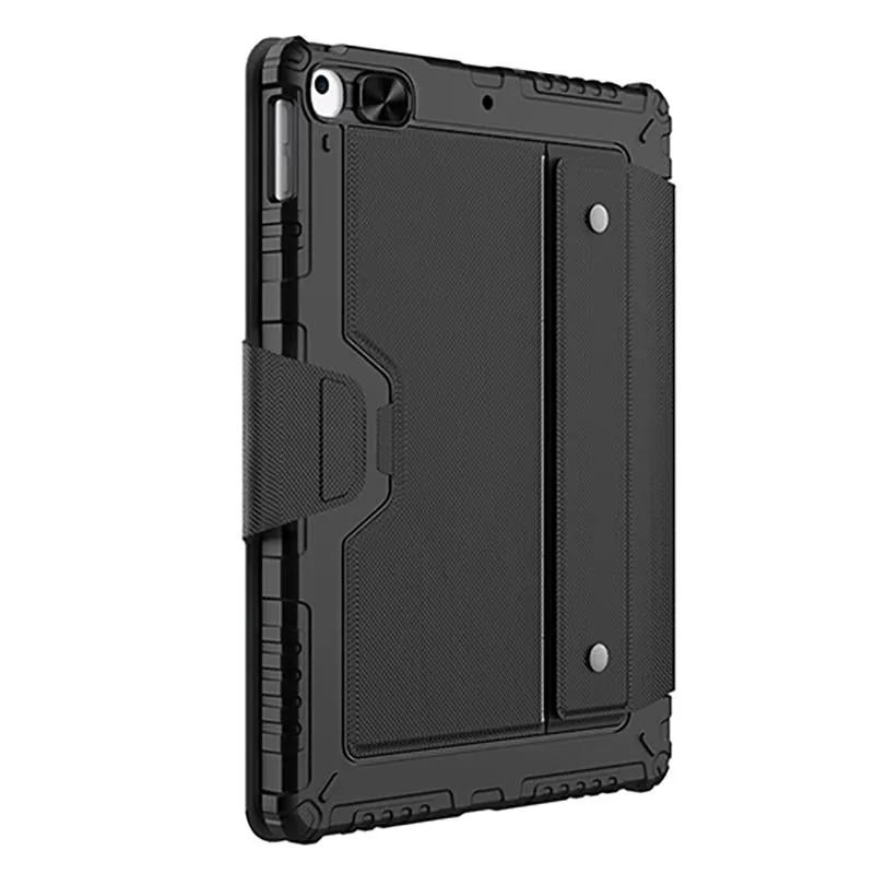 6-Row Keyboard Case For Ipad 10.2 2019 / 2020 / 2021 With Bumper Combo