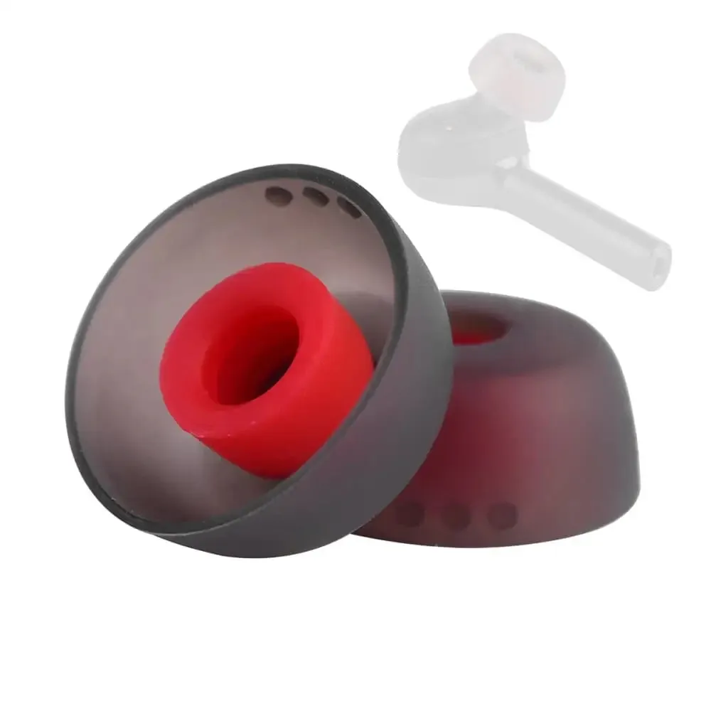 6pcs Silicone Ear Tips for Qcy T1 T13 T2 T5 Qcy T17s E10 Zs10pro, Jabra Elite 75t 65t Earphone Tips