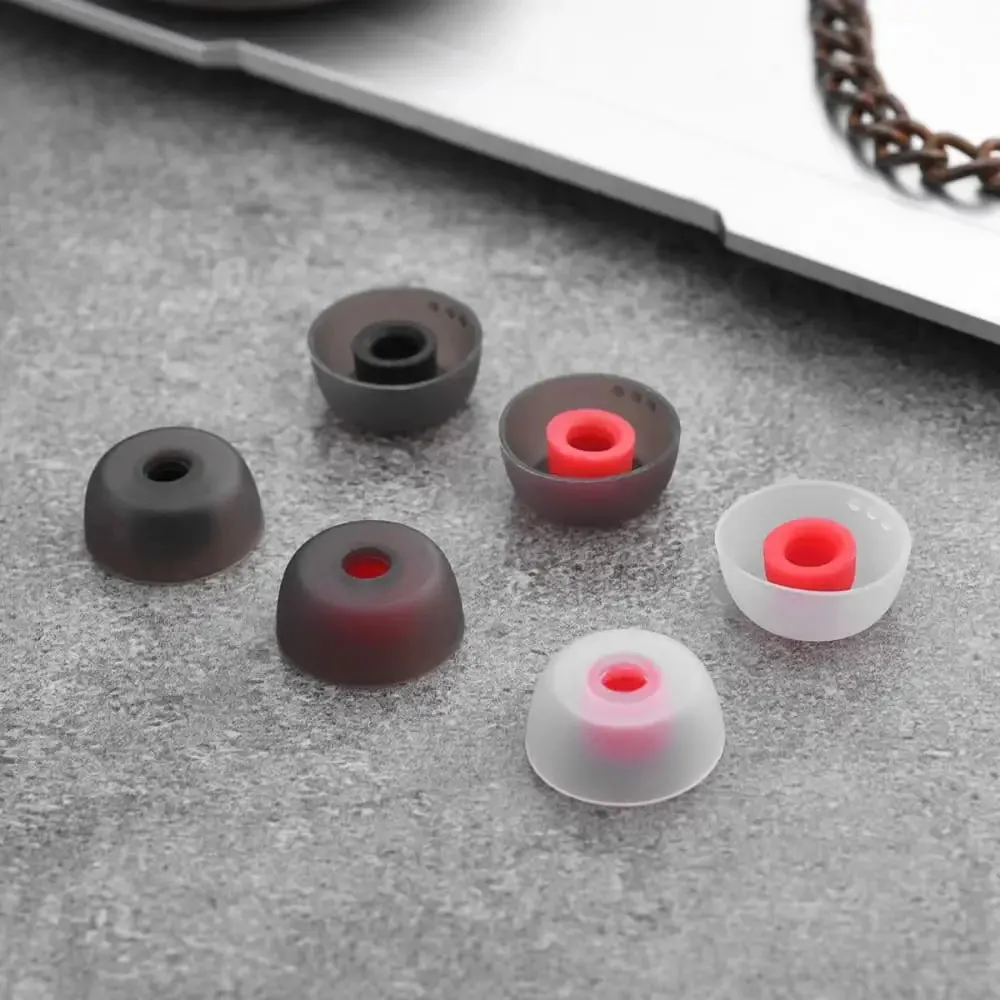 6pcs Silicone Ear Tips for Qcy T1 T13 T2 T5 Qcy T17s E10 Zs10pro, Jabra Elite 75t 65t Earphone Tips