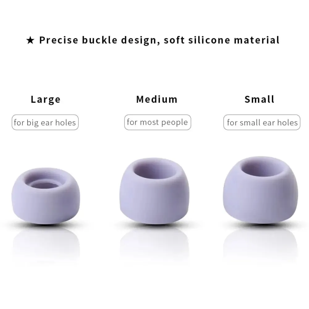 6pcs Silicone Ear Tips for Samsung Galaxy Buds Pro Wireless Earbuds