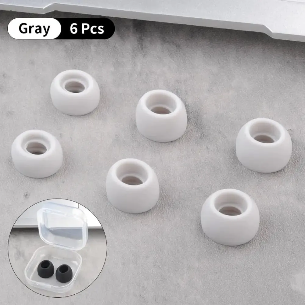 6pcs Silicone Ear Tips for Samsung Galaxy Buds Pro Wireless Earbuds