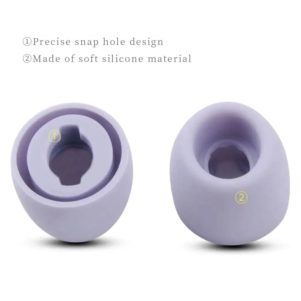 6pcs Silicone Ear Tips for Samsung Galaxy Buds Pro Wireless Earbuds