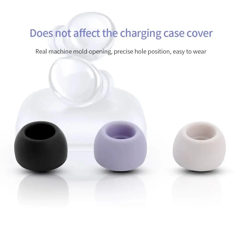 6pcs Silicone Ear Tips for Samsung Galaxy Buds Pro Wireless Earbuds