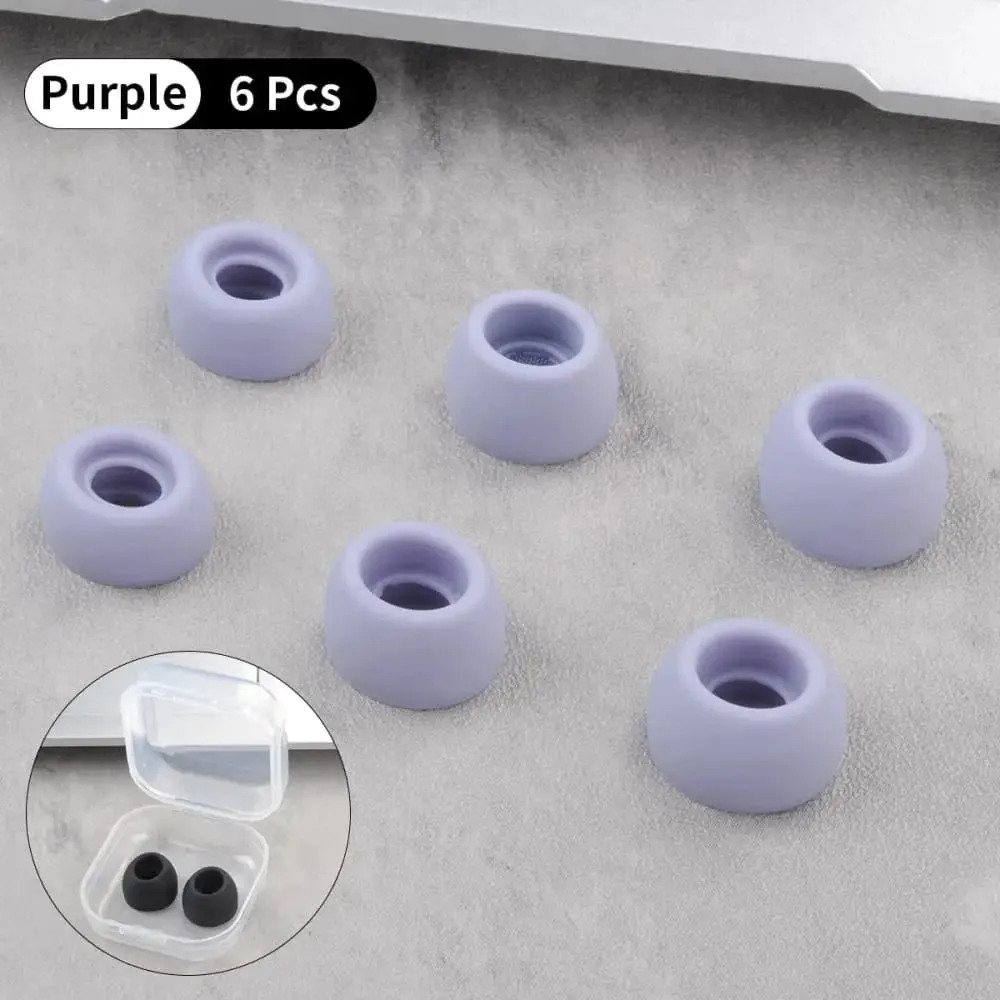 6pcs Silicone Ear Tips for Samsung Galaxy Buds Pro Wireless Earbuds