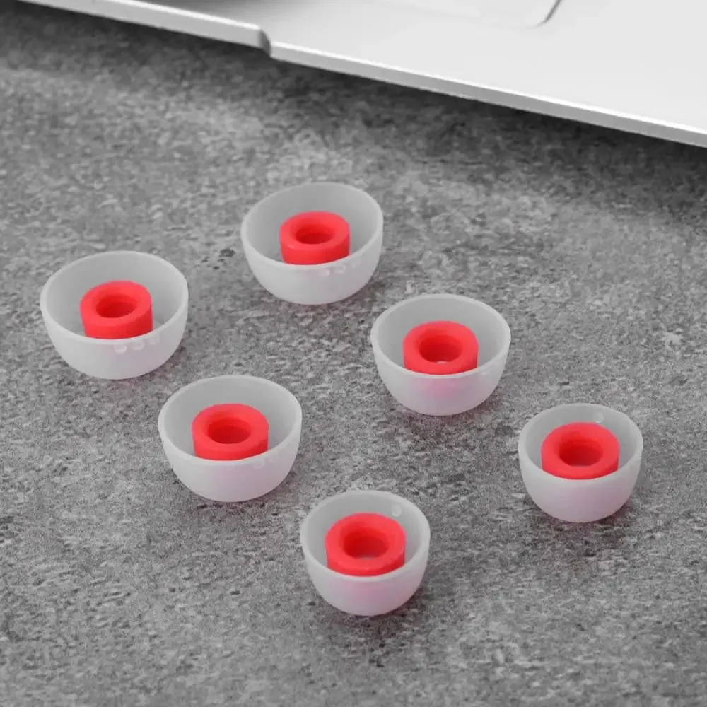 6pcs Silicone Ear Tips for Shanling Mtw300 Tws Earbuds