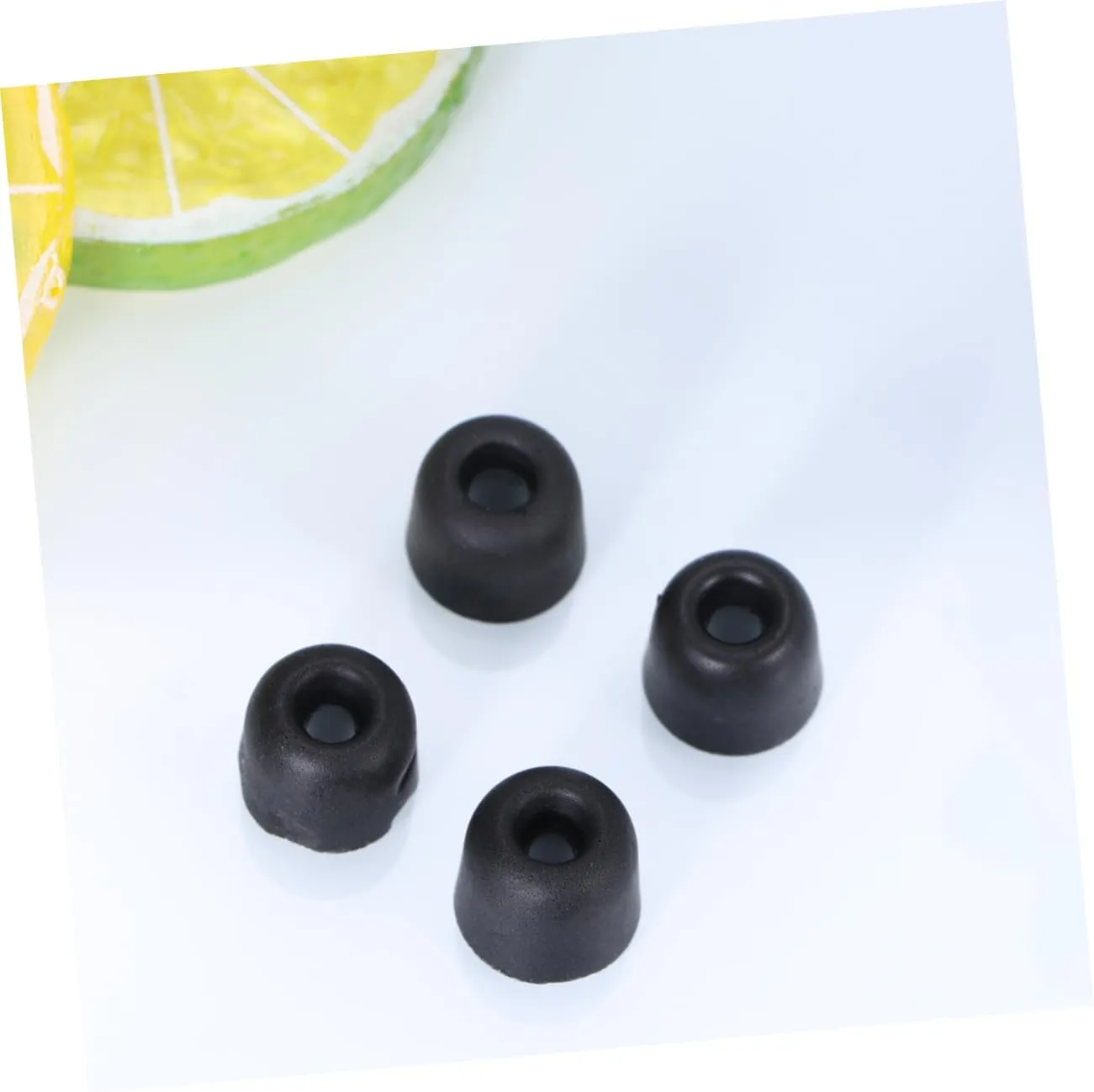 8 Pcs Replacement Eartips Noise Reducing Earbuds Tips Memory Foam for Headphones Secure and Comfortable Fit