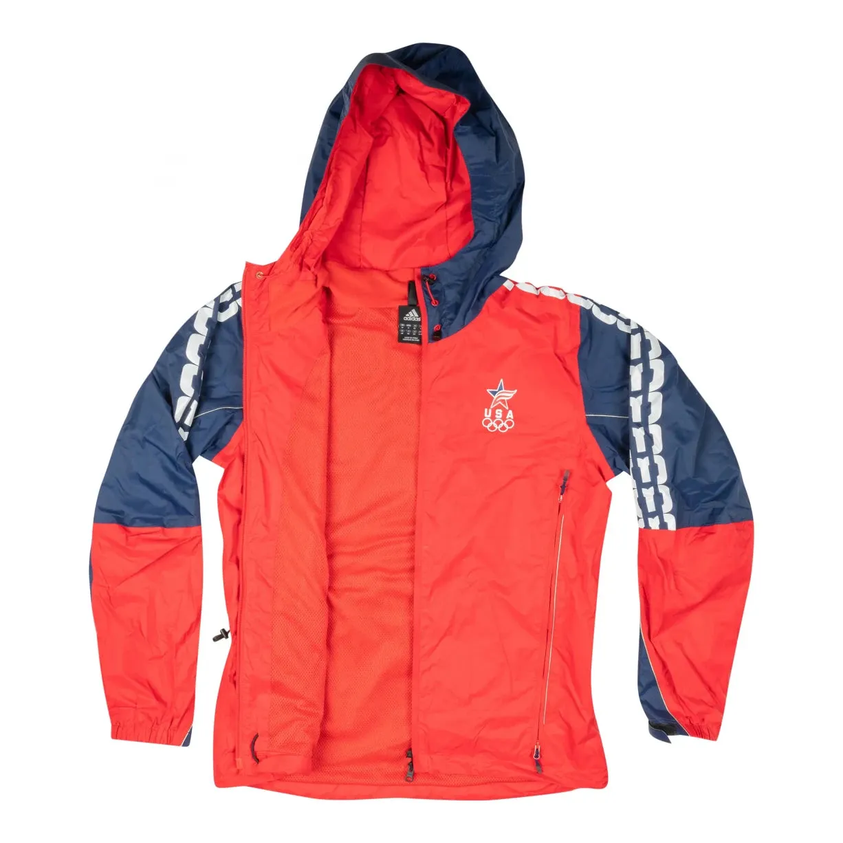 Adidas Team USA Full-Zip Shell Jacket