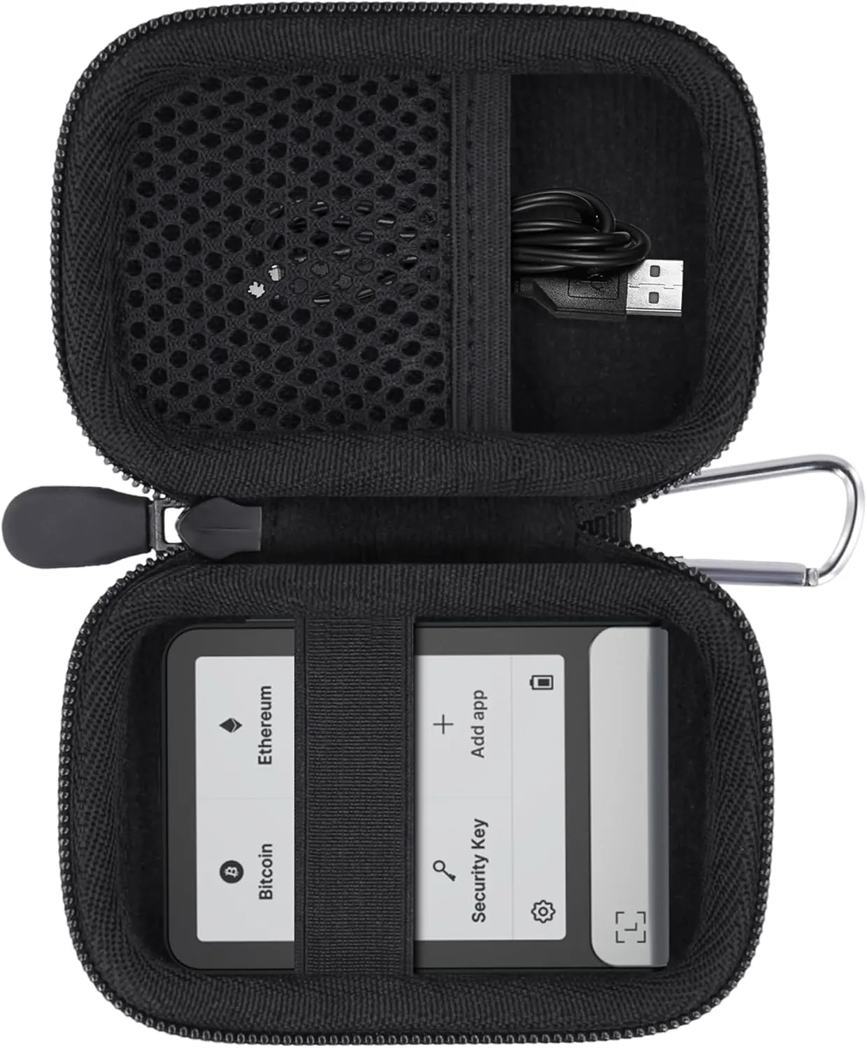 Aenllosi for Ledger Flex/STAX BTC Bitcoin Wallet Hard Case, Ledger Secure E Ink Touchscreen Crypto Wallet Protective CaseCase Only