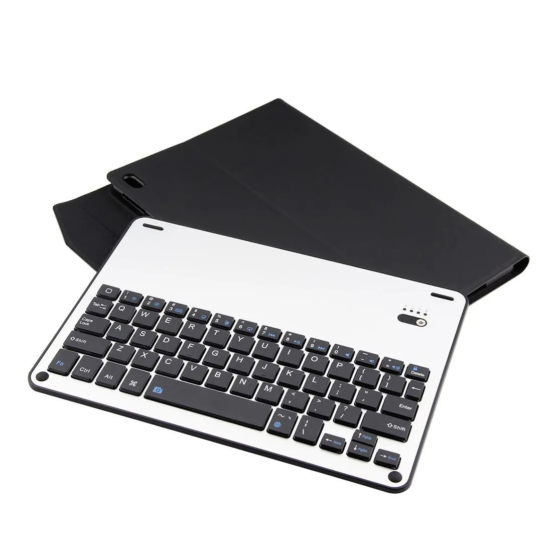 Aluminum Keyboard & Leather Tablet Case For Ipad Pro 10.5 / Air 2019 - Bluetooth Detachable Water Repellent