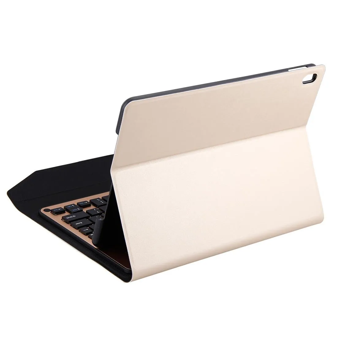 Aluminum Keyboard & Leather Tablet Case For Ipad Pro 10.5 / Air 2019 - Bluetooth Detachable Water Repellent