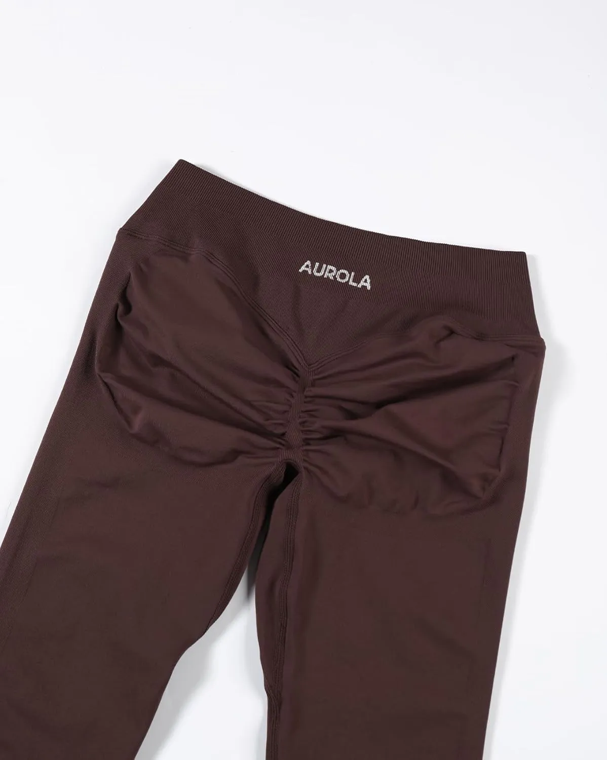 AUROLA Influence Workout Leggings for Women, Seamless Compression Tummy Control Leggings Mid Rise Yoga Pants