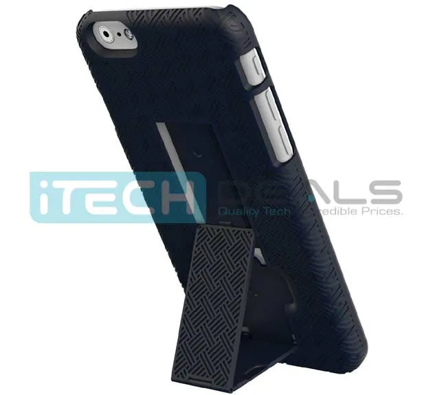 Baytek iPhone 6 Plus Protective Holster/Case with Kick Stand, Secure Grip & Belt Clip