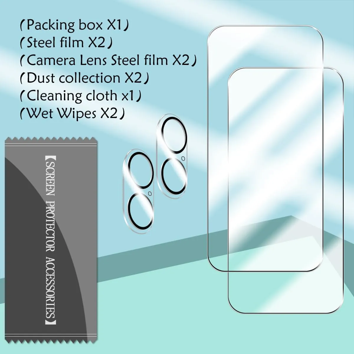 BIGFACE for iPhone 16 Screen Protector   Camera Lens Protectors, [2   2 Pack] Premium HD Tempered Glass, Anti-Bubble 3D Curved Accuracy Film for iPhone 16(6.1 Inch)