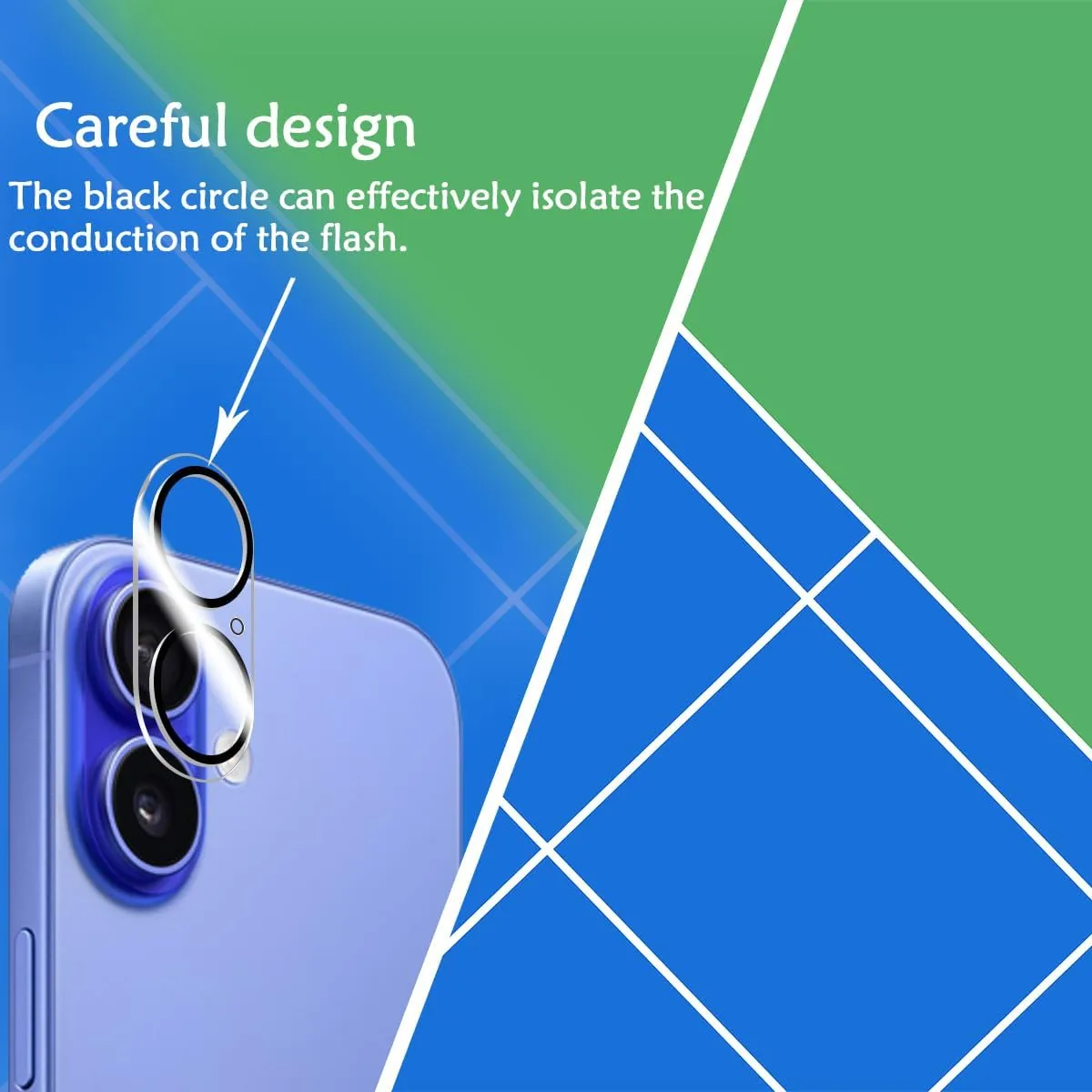 BIGFACE for iPhone 16 Screen Protector   Camera Lens Protectors, [2   2 Pack] Premium HD Tempered Glass, Anti-Bubble 3D Curved Accuracy Film for iPhone 16(6.1 Inch)