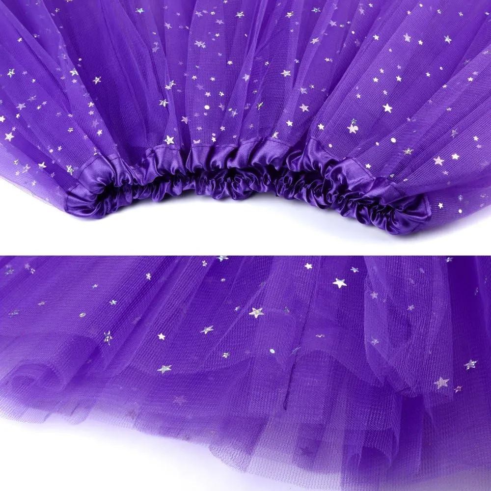 Blue Tutu Skirt Skirt Short Womens Adult Dancing Skirt Pleated Skirt Practice Skirt
