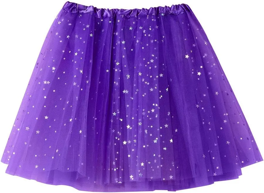 Blue Tutu Skirt Skirt Short Womens Adult Dancing Skirt Pleated Skirt Practice Skirt