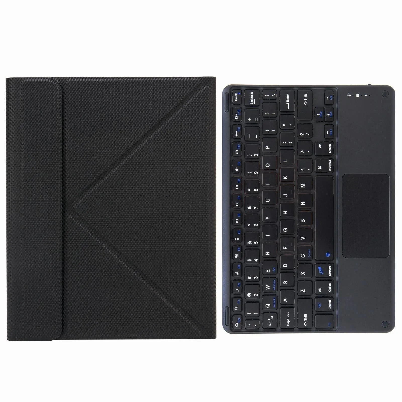 Bluetooth Keyboard Leather Case For Ipad 10.2 / Pro 10.5 - Three-Fold Holder