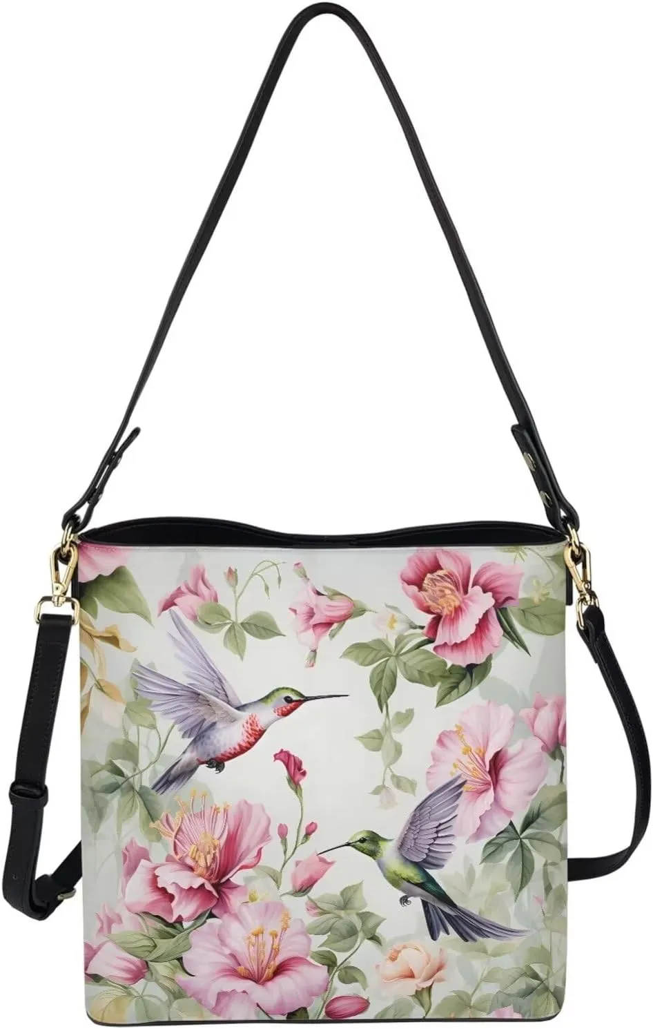Bucket Bag for Women Leather Hobo Bags for Women Handbag Tote Bag Make up Bag Waterproof Shoulder Bag