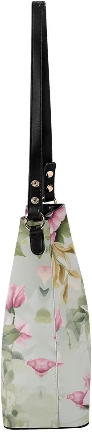 Bucket Bag for Women Leather Hobo Bags for Women Handbag Tote Bag Make up Bag Waterproof Shoulder Bag
