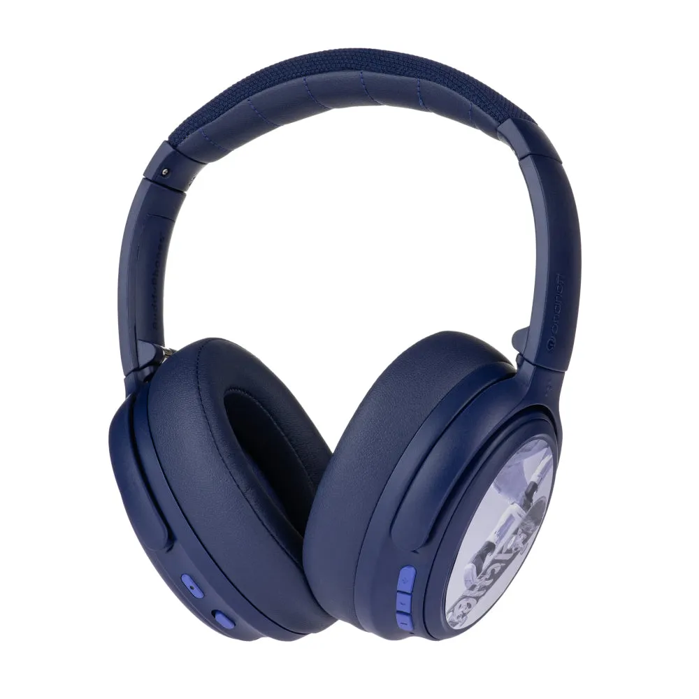 BUDDYPHONES ComosFun Active Noise Cancellation Wireless Bluetooth Headphone for Kid - Blue