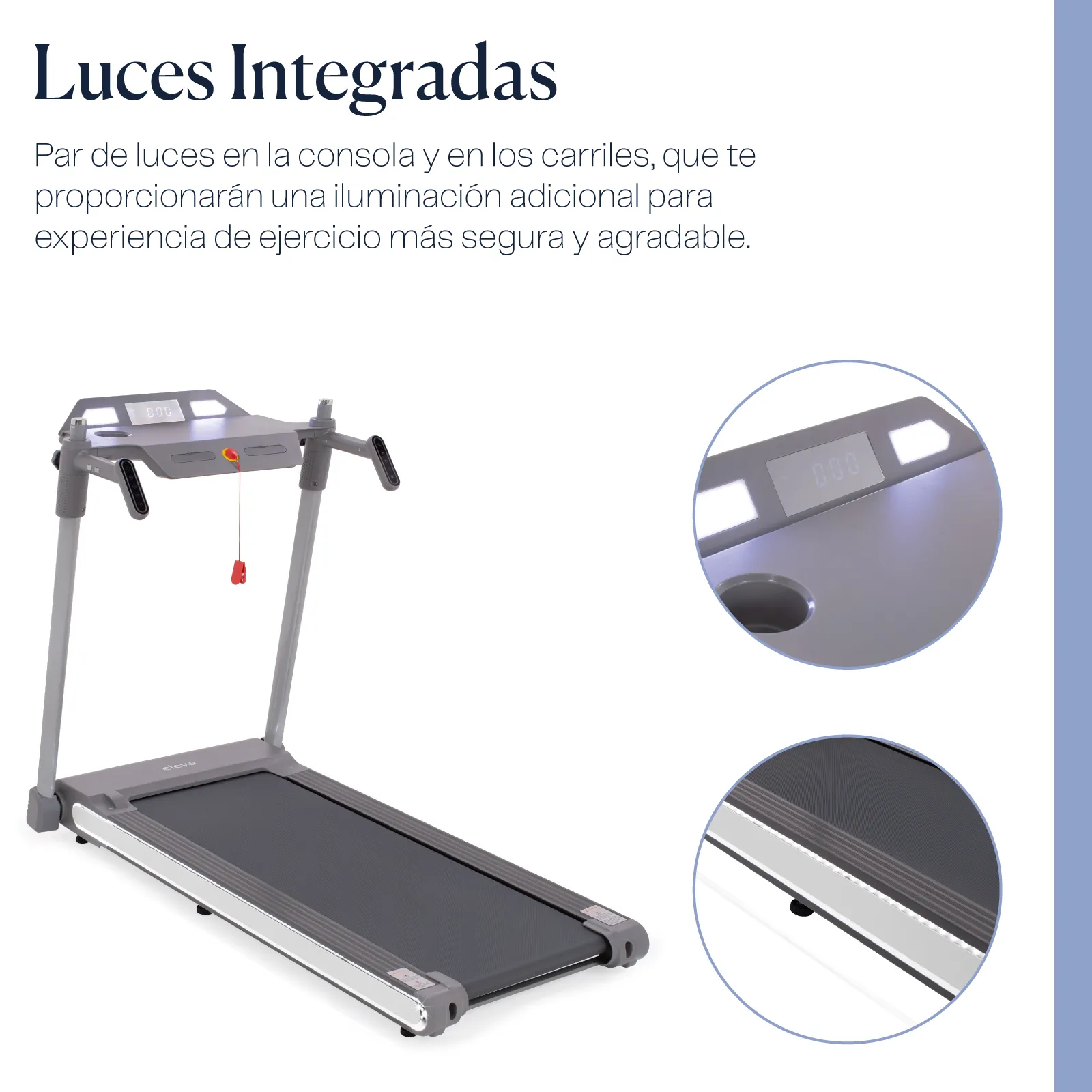 Caminadora Electrica Eleva Entrenamiento Premium Escritorio