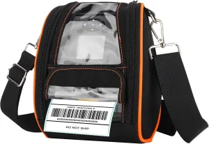 Carrying Case for Zebra ZQ630 & QLN420 - Portable Thermal Label Printer Bag with Shoulder Strap, Easy Transport and Protection, Convenient Label Access | P1050667-017, ZEB-P1050667017