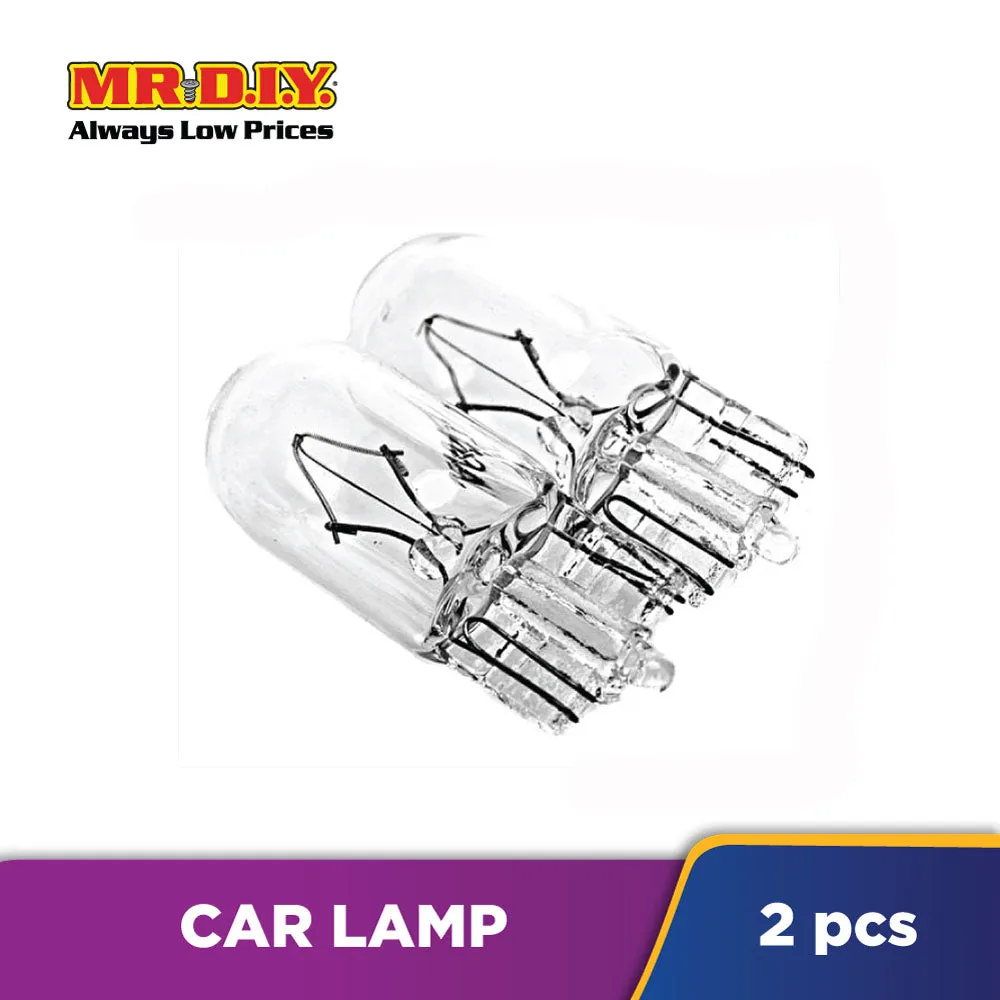 CARSUN Premium Lamp (T10) Yellow (2pc)
