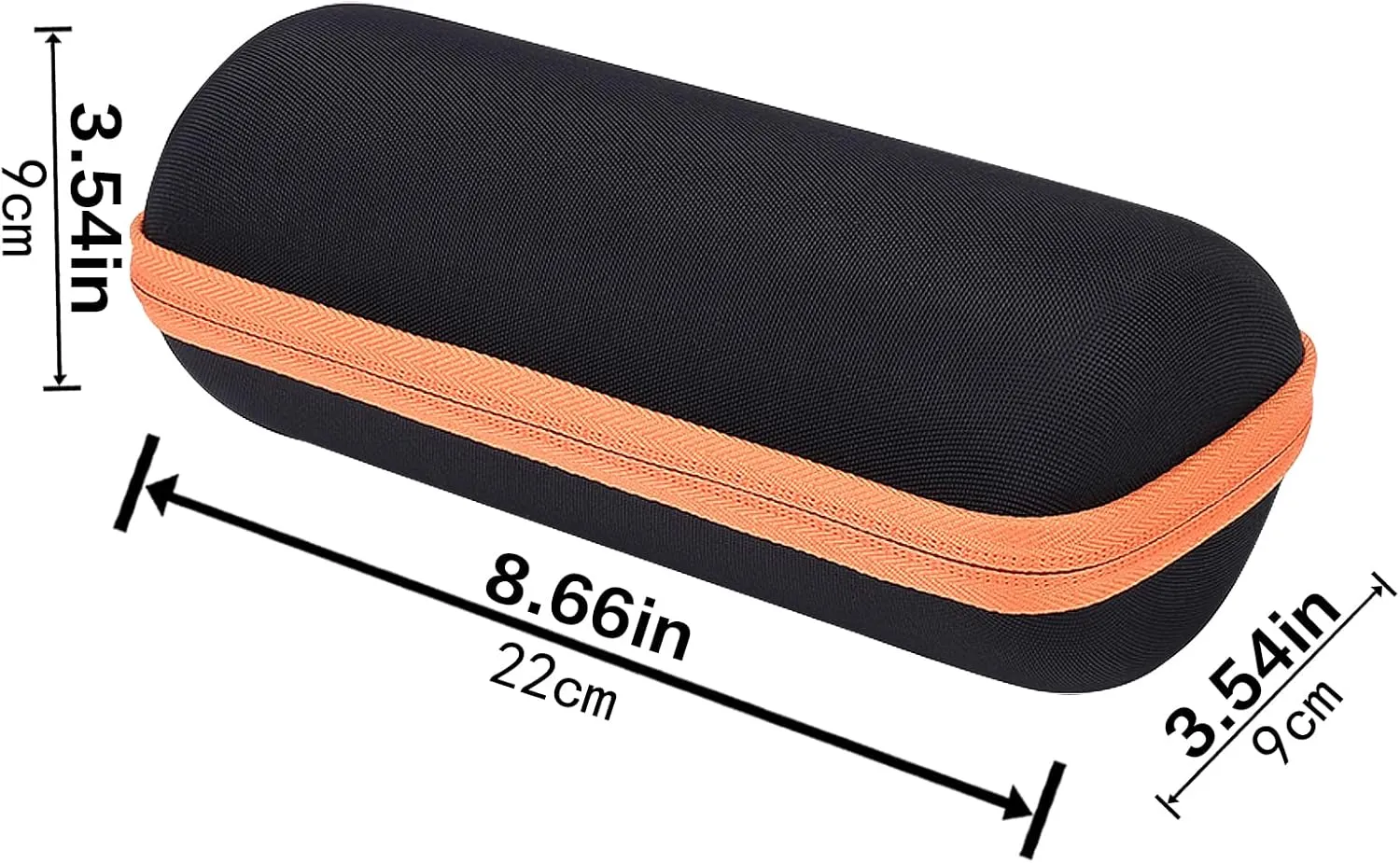 co2CREA Hard Carrying Case for Bushnell Golf Wingman 2 / Bushnell Wingman Golf GPS Bluetooth Speaker