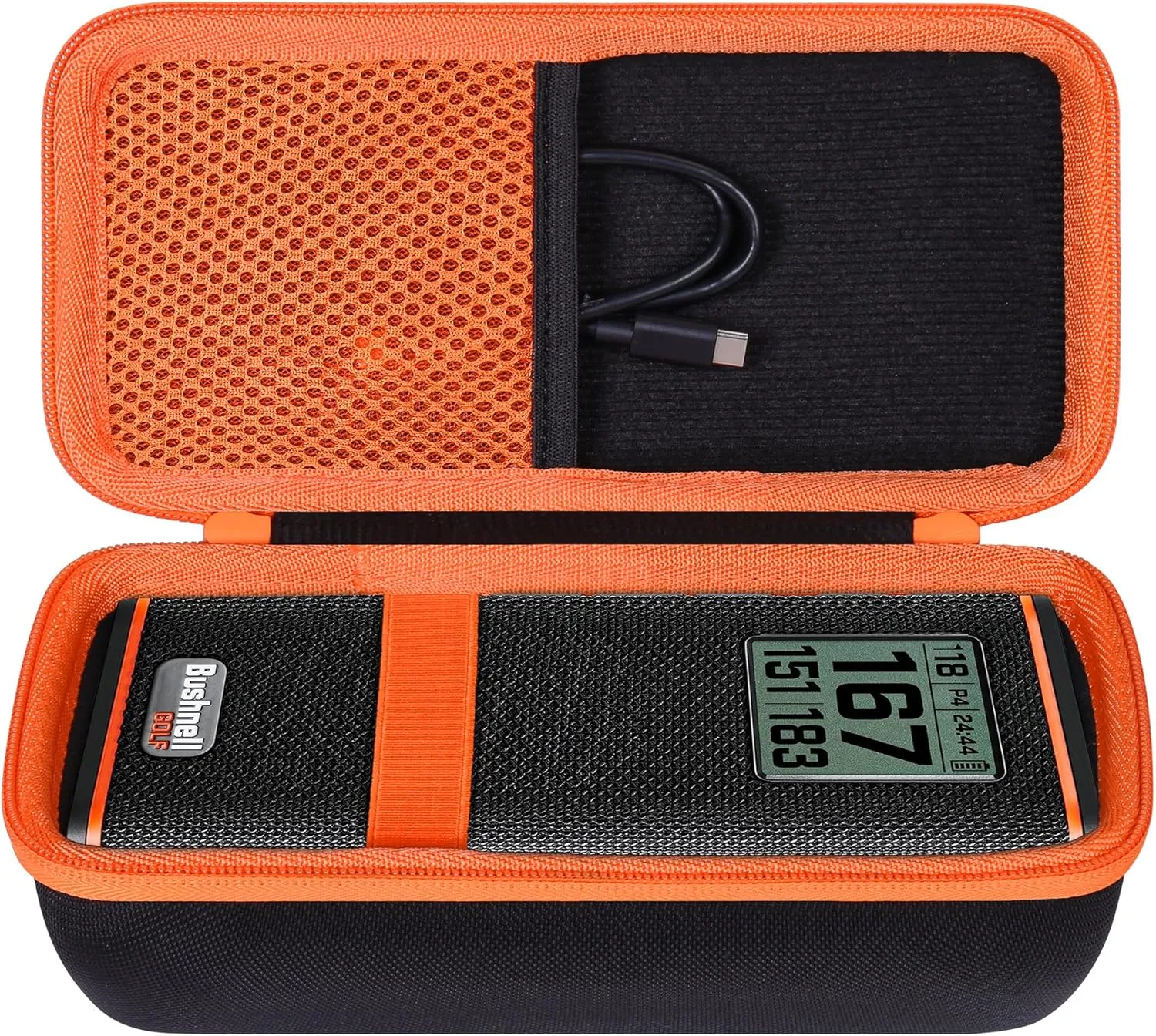 co2CREA Hard Case Compatible with Bushnell Golf Wingman View GPS Speaker