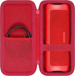 co2CREA Hard Case Replacement for BolaButty X-GO C27C Bluetooth Speaker IPX5 Waterproof Speaker (Red)