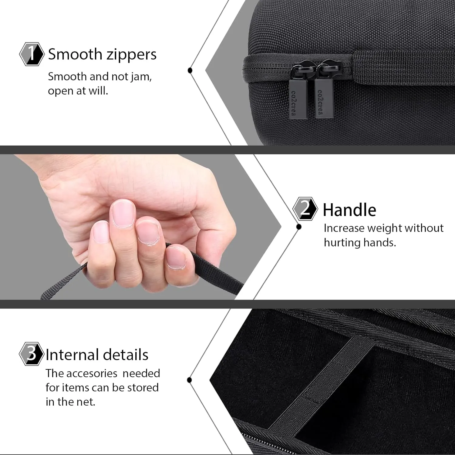 co2CREA Hard Case Replacement for Sony SRS-XE300 SRS-X300 X-Series Wireless Portable Bluetooth Speaker