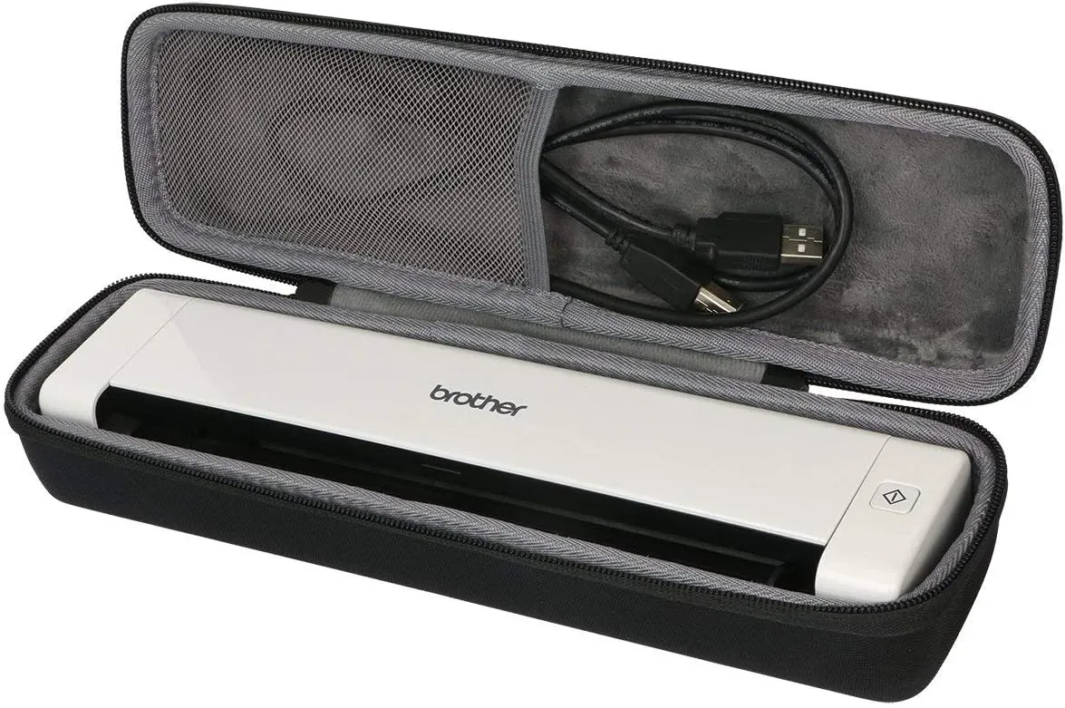 co2CREA Hard Travel Case Repalcement for Brother DS-640 DS-740D DS-720D Mobile Color Page Scanner