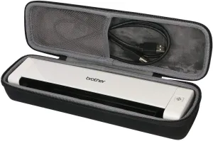 co2CREA Hard Travel Case Repalcement for Brother DS-640 DS-740D DS-720D Mobile Color Page Scanner