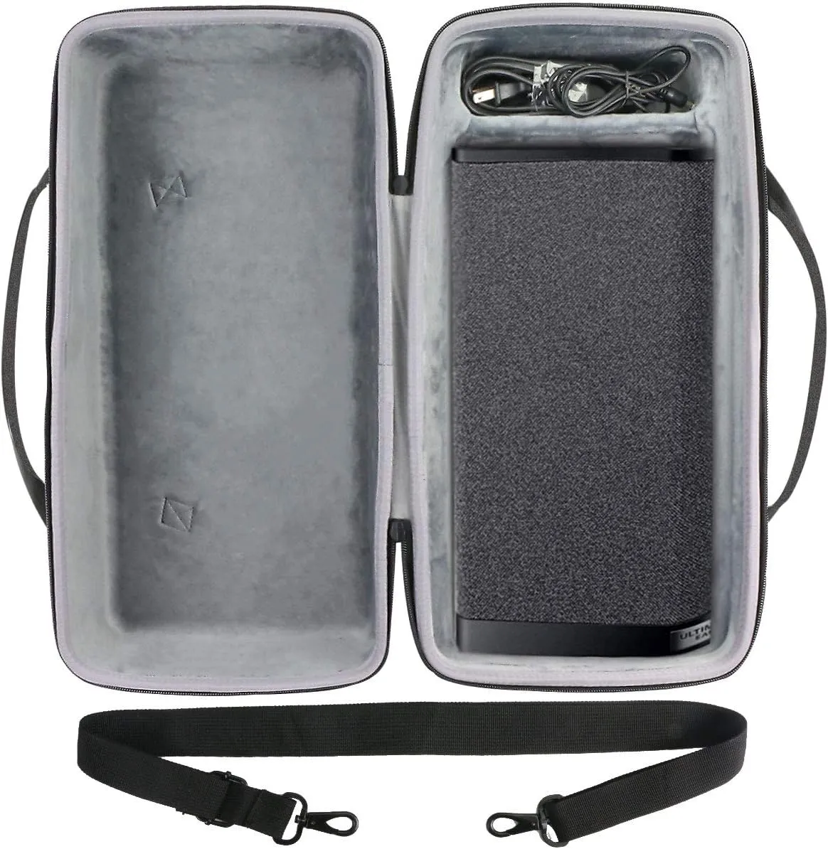 co2CREA Hard Travel Case Replacement for Ultimate Ears UE HYPERBOOM Portable Wireless Party Bluetooth Speaker