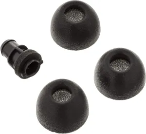 Comply Memory Foam Replacement Earbud Tips for Plantronics Voyager 5200, Legend Headsets | Ultimate Comfort, Secure Fit, Superior Noise Isolation | Black, Medium (3 Pairs)