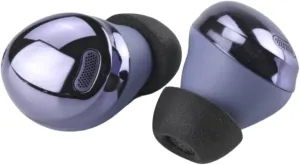Comply Memory Foam Replacement Earbud Tips for Samsung Galaxy Buds Pro | Ultimate Comfort, Secure Fit, Superior Noise Isolation | Black, Small (3 Pairs)