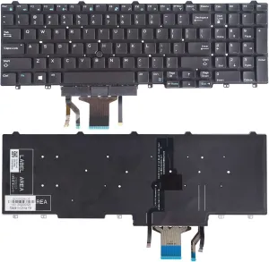 Dell Latitude 5550 5570 5580 5590 5591 Backlit Keyboard with Pointer & Buttons 383D7 0383D7