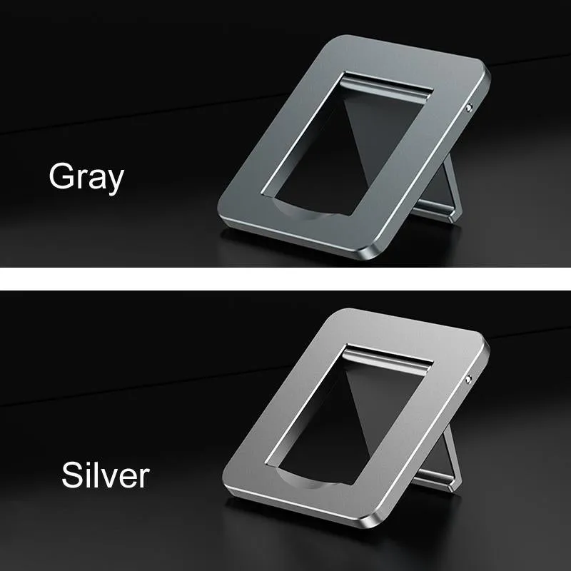 Desktop Folding Notebook Stand with Invisible Height Increase and Storage