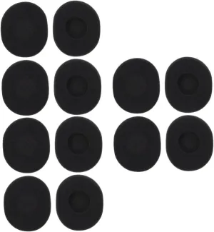 DOITOOL 12 Pcs Headphones Ear Pads Black Soft and Comfortable Ear Cushions for H800 Easy to Install