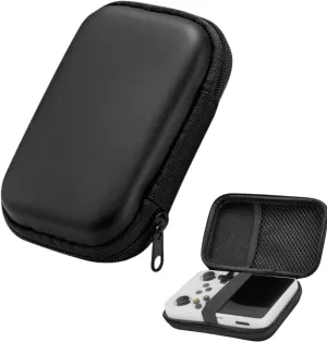 EVA Hard Shell Carrying Case Compatible with R35S/R36S Handheld Game Consoles Convenient Travel Storage Holder Water-Resistant Anti-Pressure Accessory Protective Bag Shock-Resistant